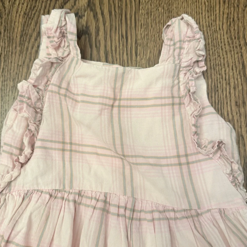OshKosh B'gosh Plaid Pink Toddler Girls Dress Sz 3T BK